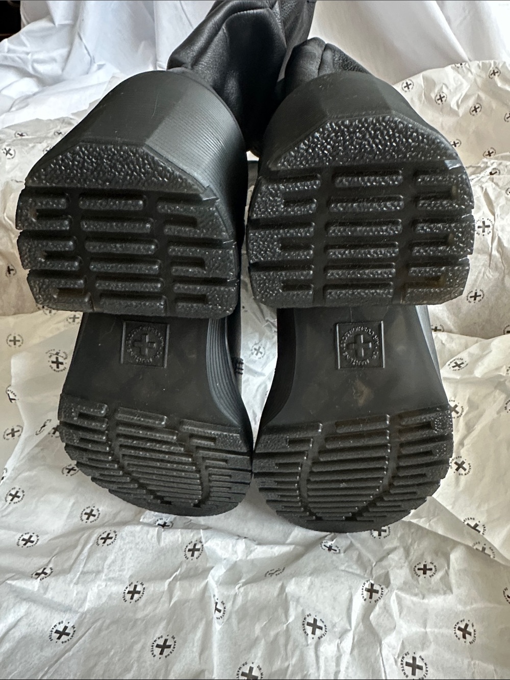 Dr. Martens Kasey Virginia Black Slouch Knee High Platform Boots US 7 EU 38 NIB - Picture 3 of 6
